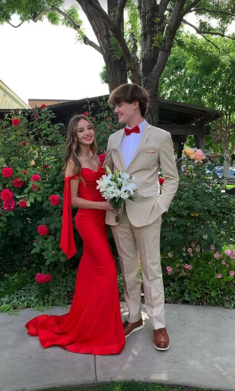 Off The Shoulder Mermaid Red Long Prom Dress 2487
